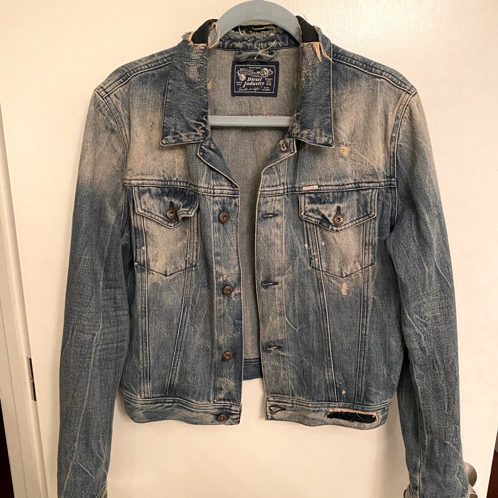 Diesel distressed denim jacket